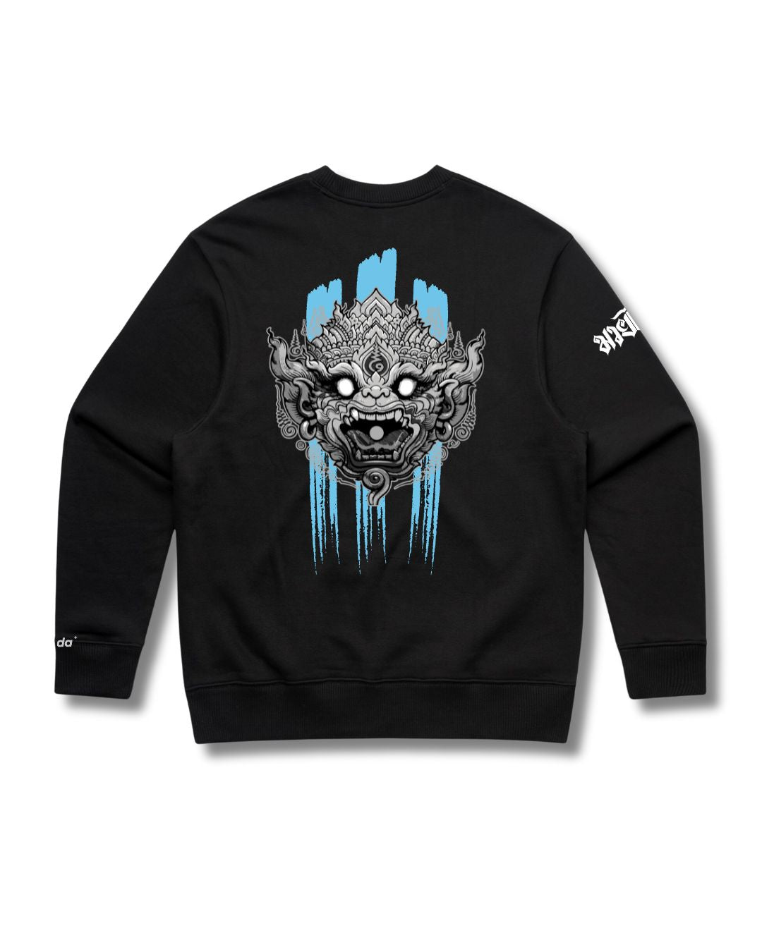 Rama1 Relax Crew – Greyscale / Blue Stripe Edition