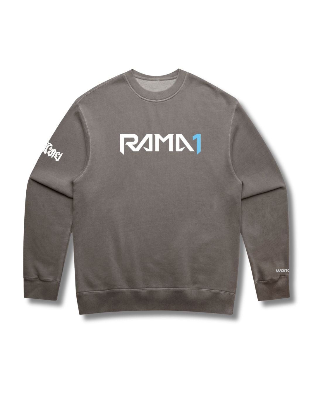 Rama1 Relax Crew – Greyscale / Blue Stripe Edition