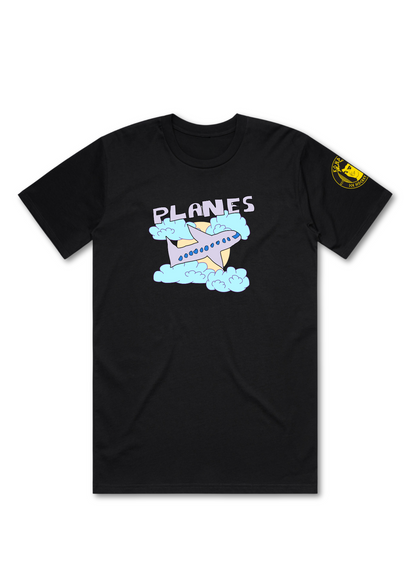 Planes Name Plate Tee