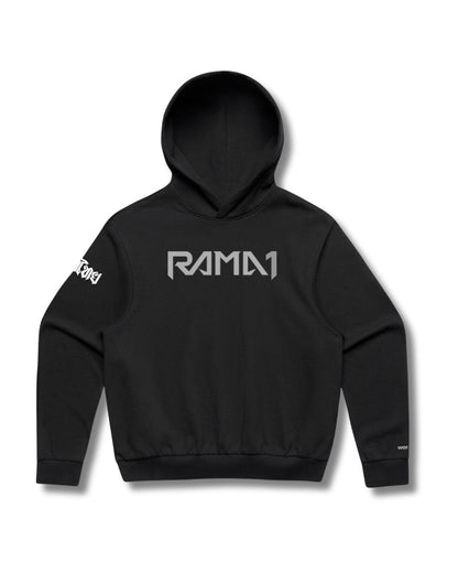 Rama1 Box Fit Hoodie – Greyscale Series